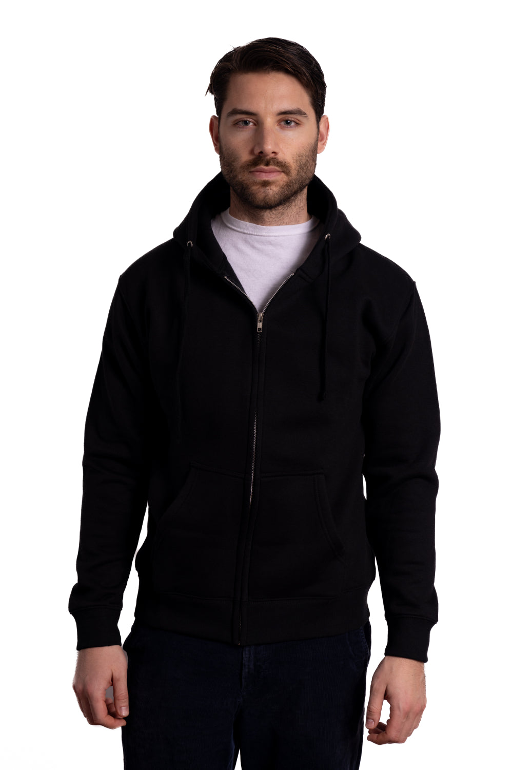 Zip Hooded Thermal Sweatshirt
