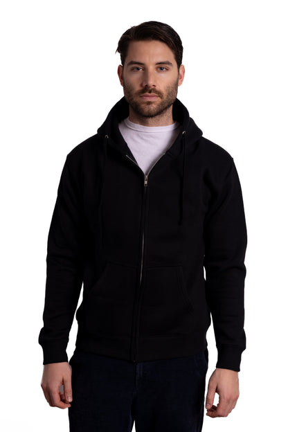 Zip Hooded Thermal Sweatshirt